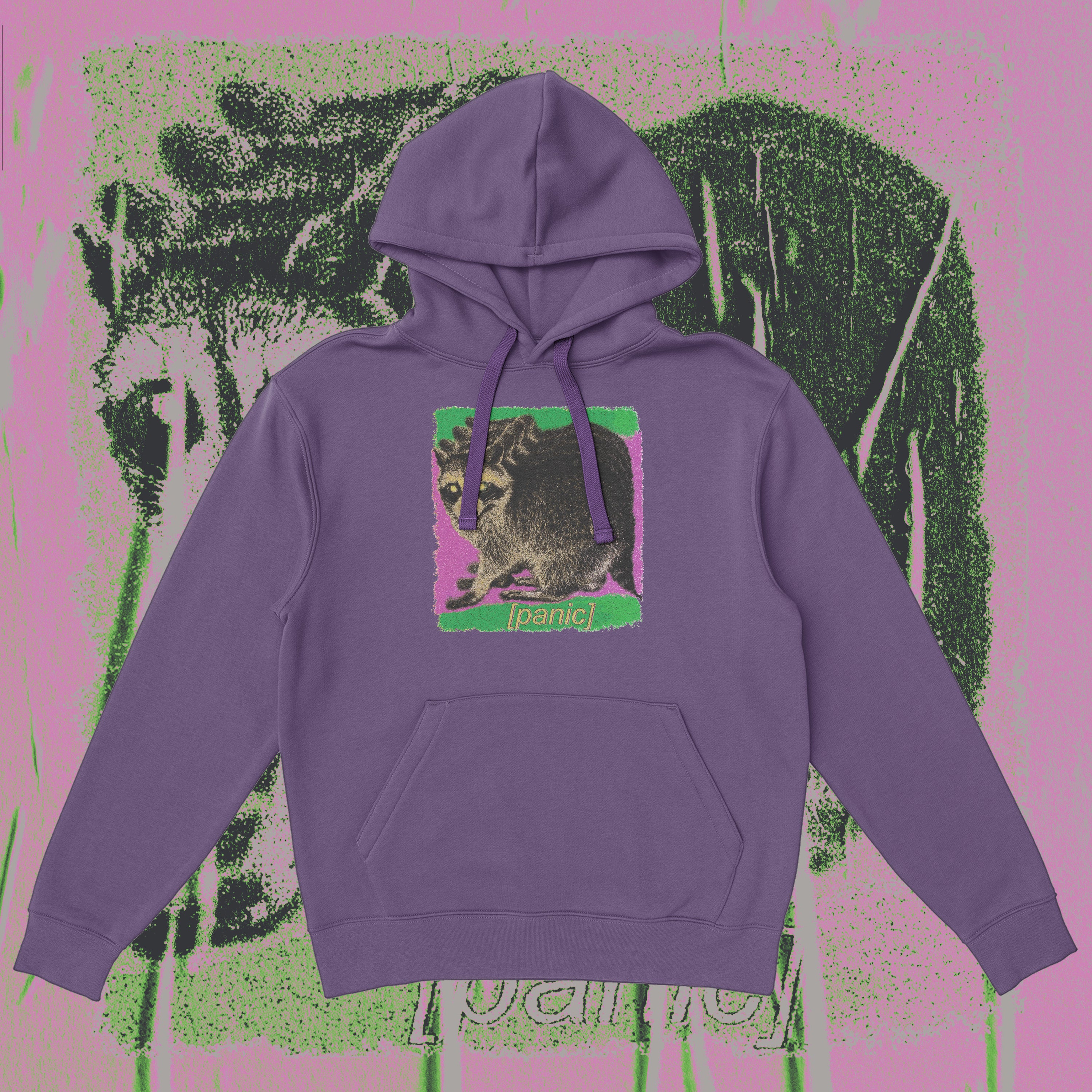 A hoodie with a design.