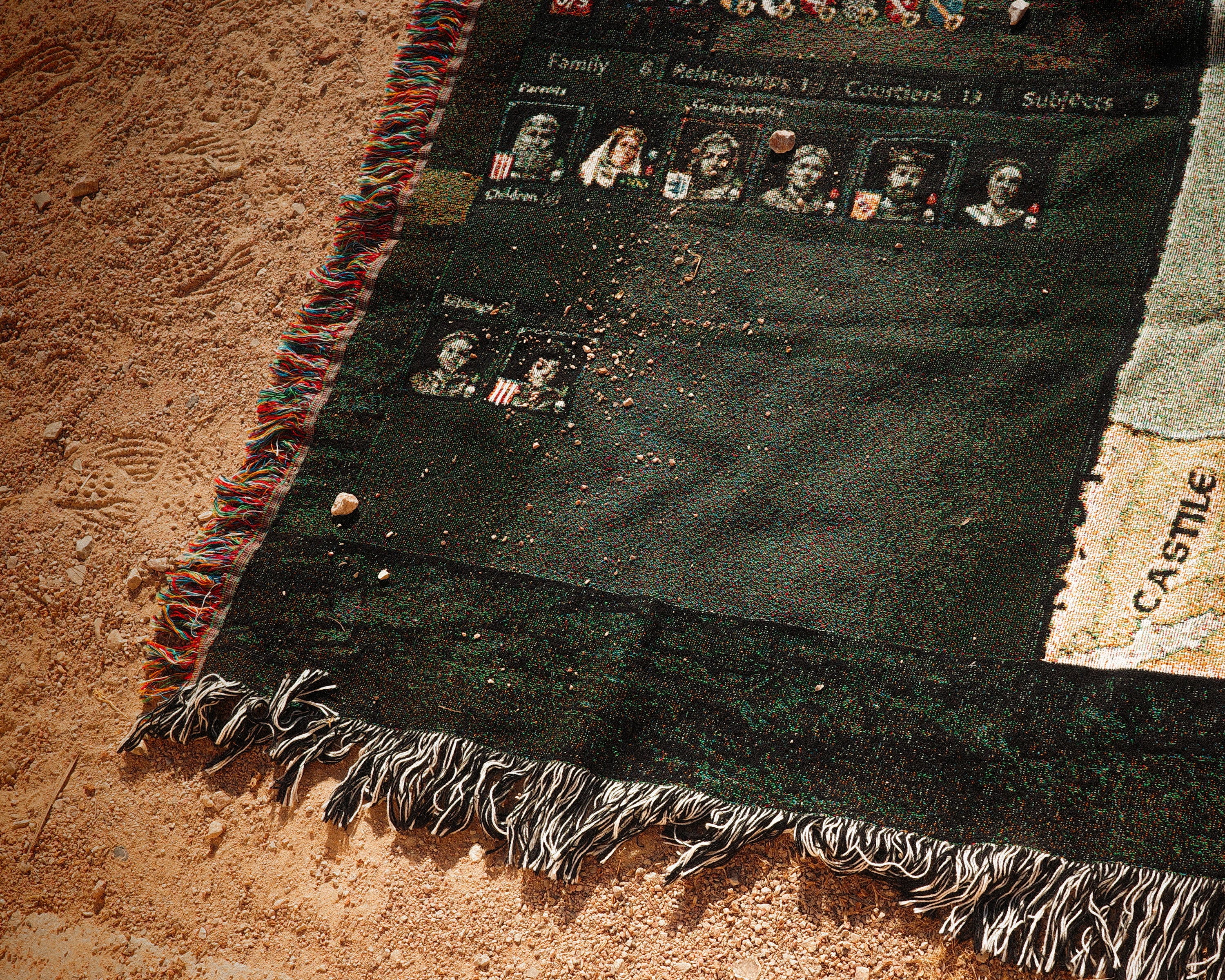 Crusader Kings III Map - Woven Blanket