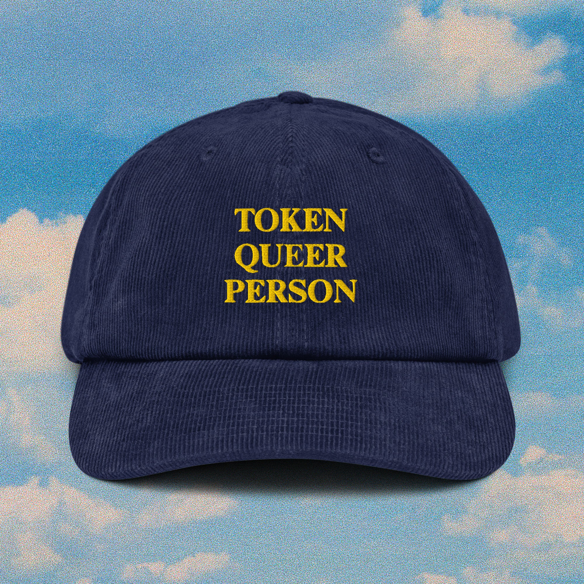 token queer person