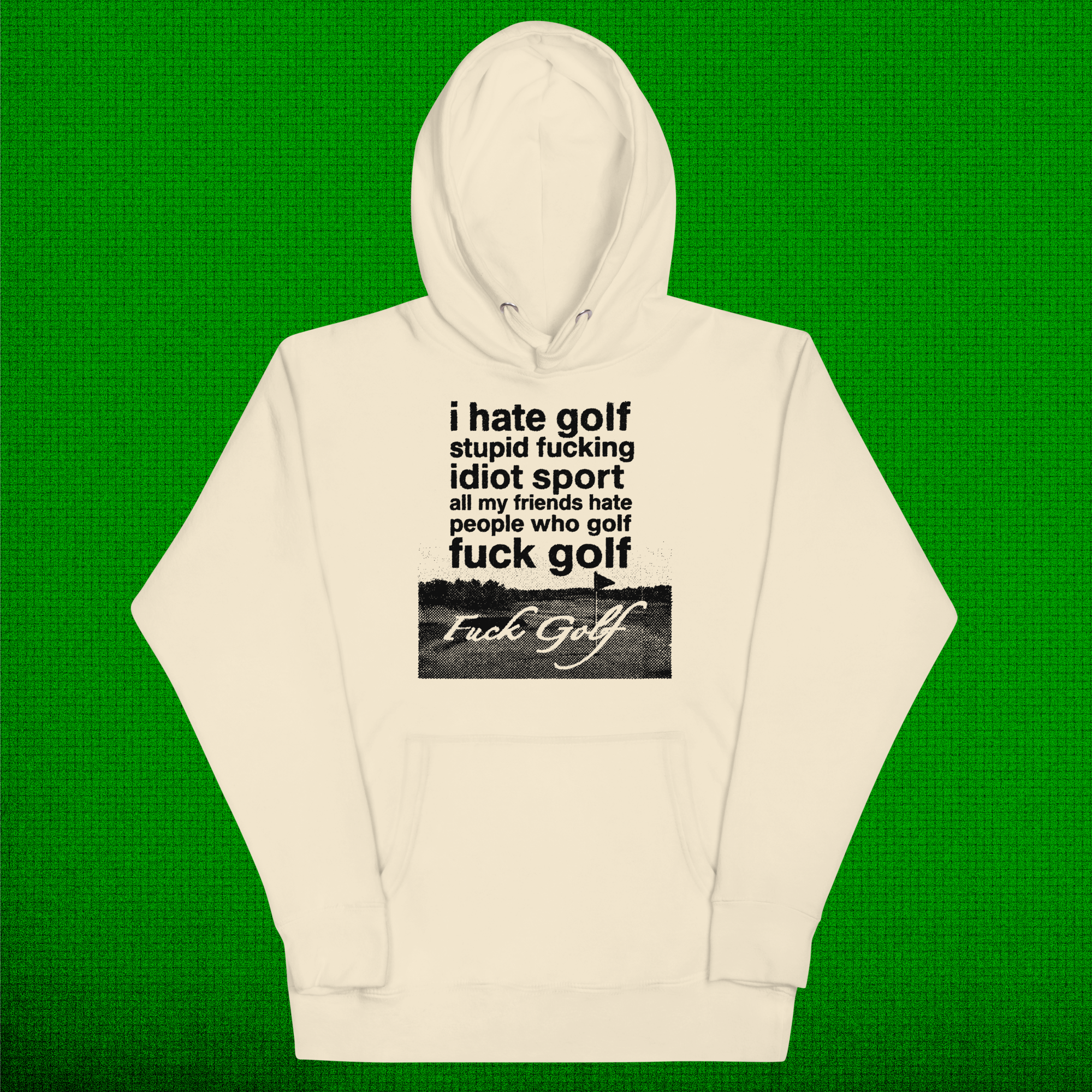 fuck golf - hoodie