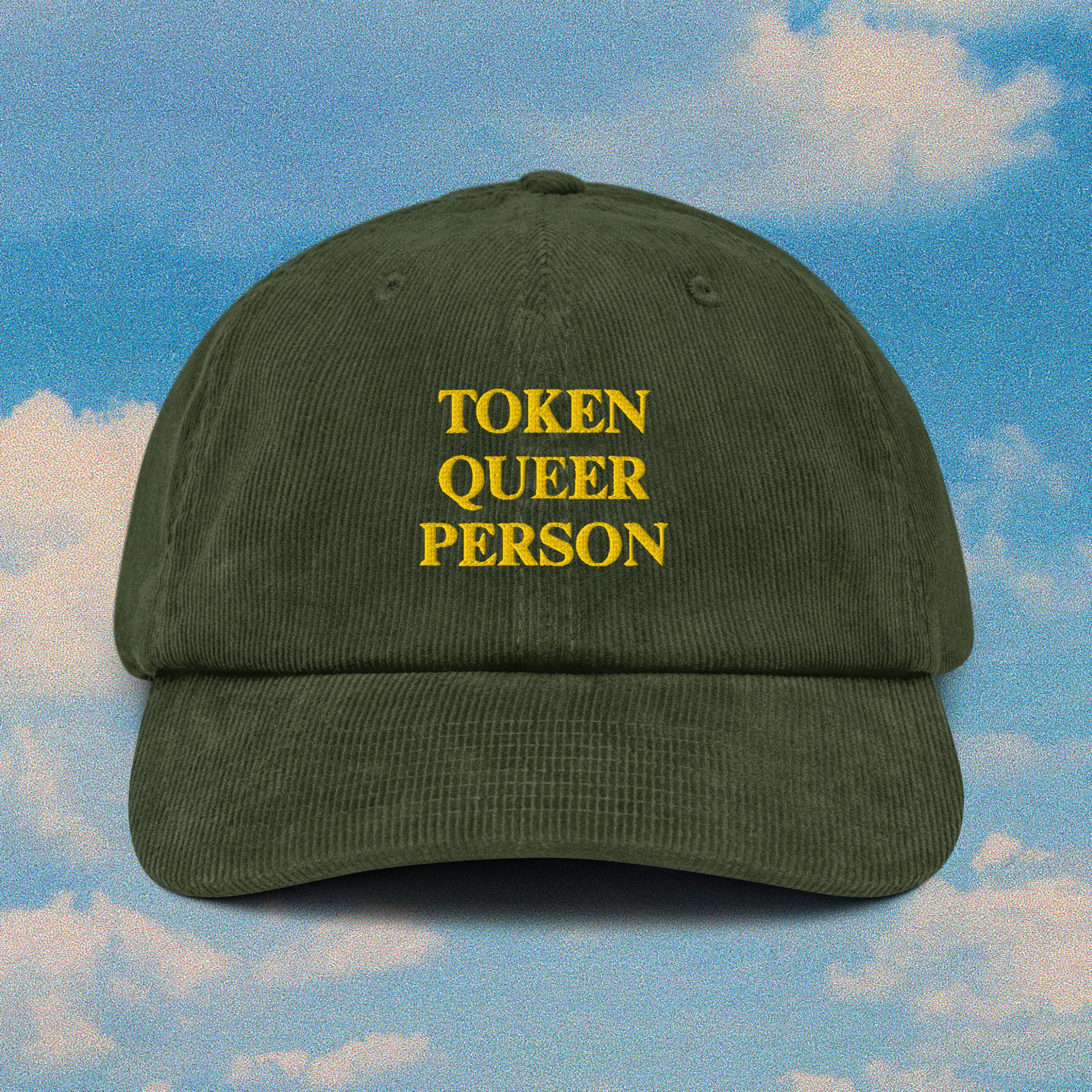 token queer person
