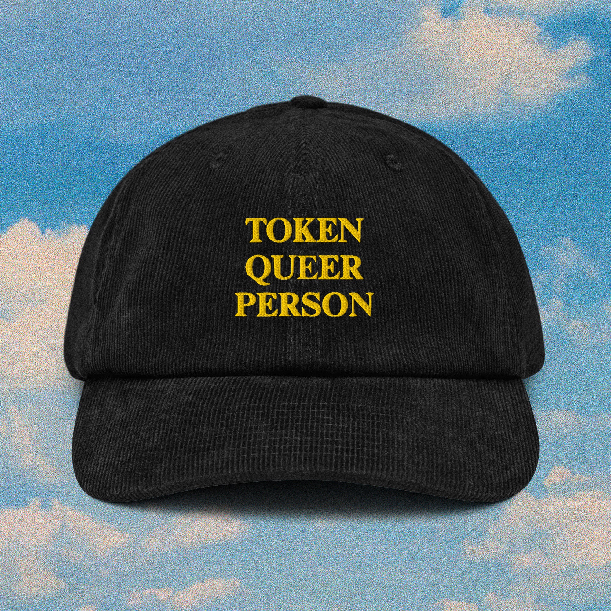 token queer person