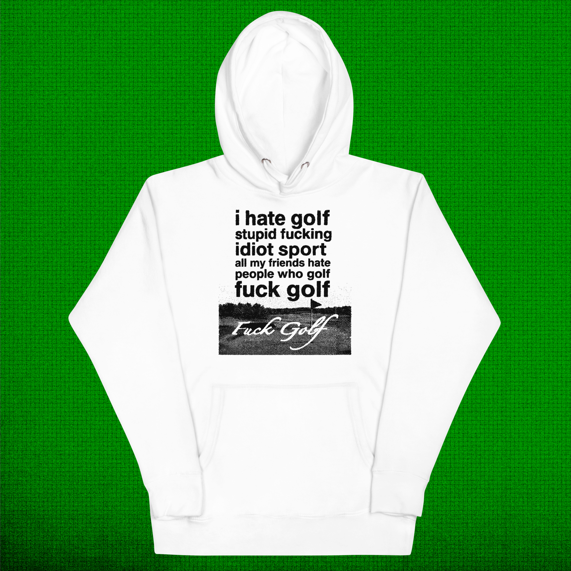 fuck golf - hoodie