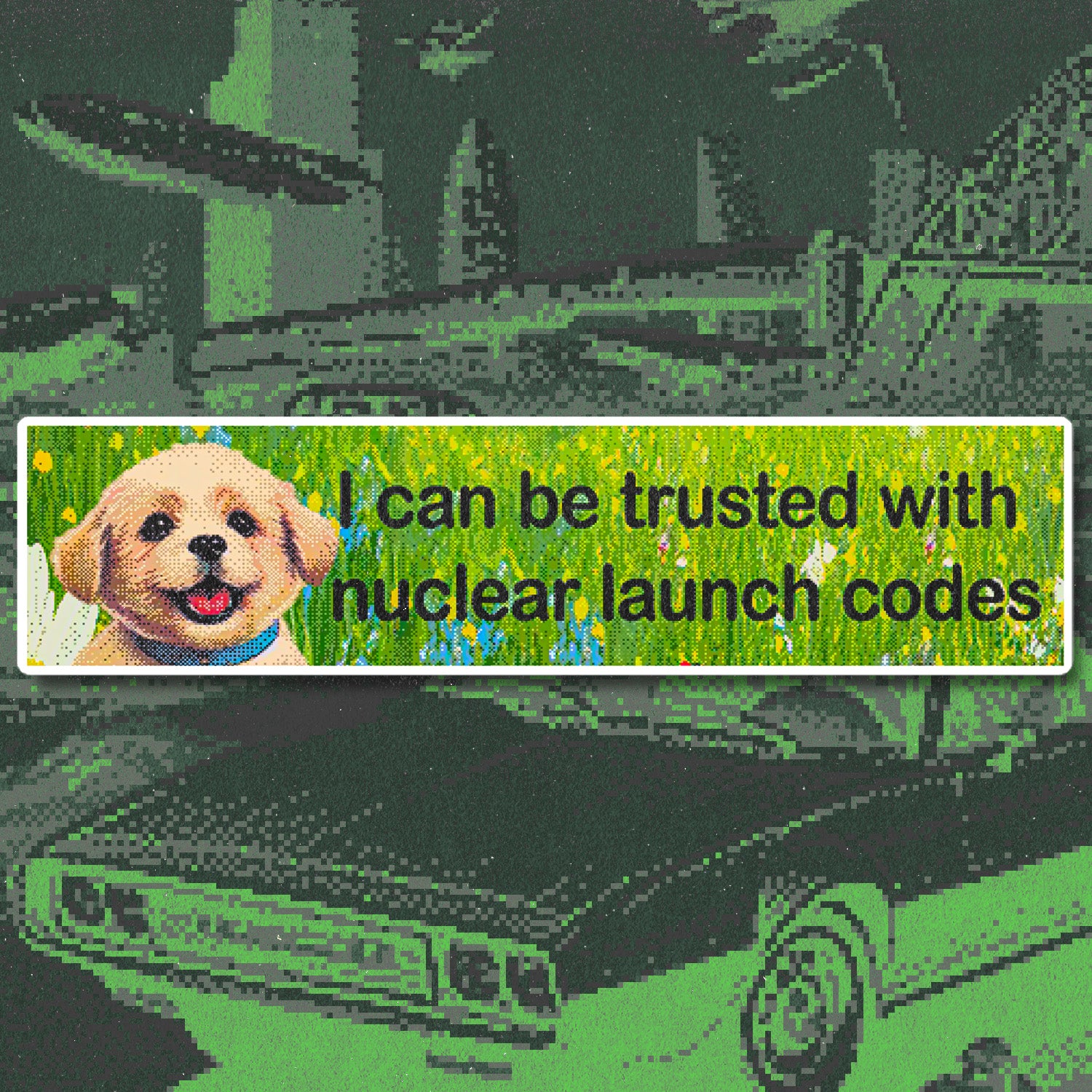 A sticker.