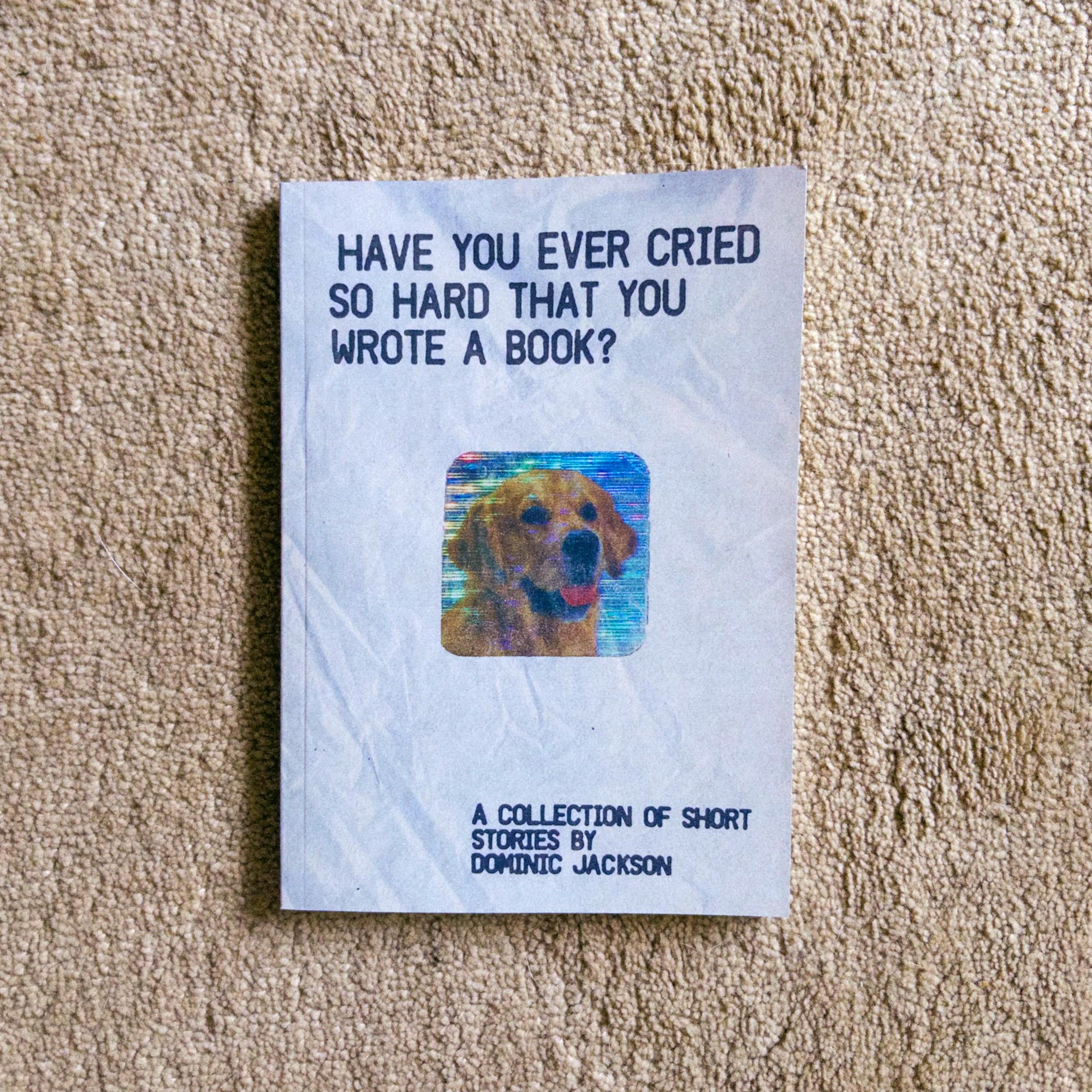 Have you ever cried so hard that you wrote a book?