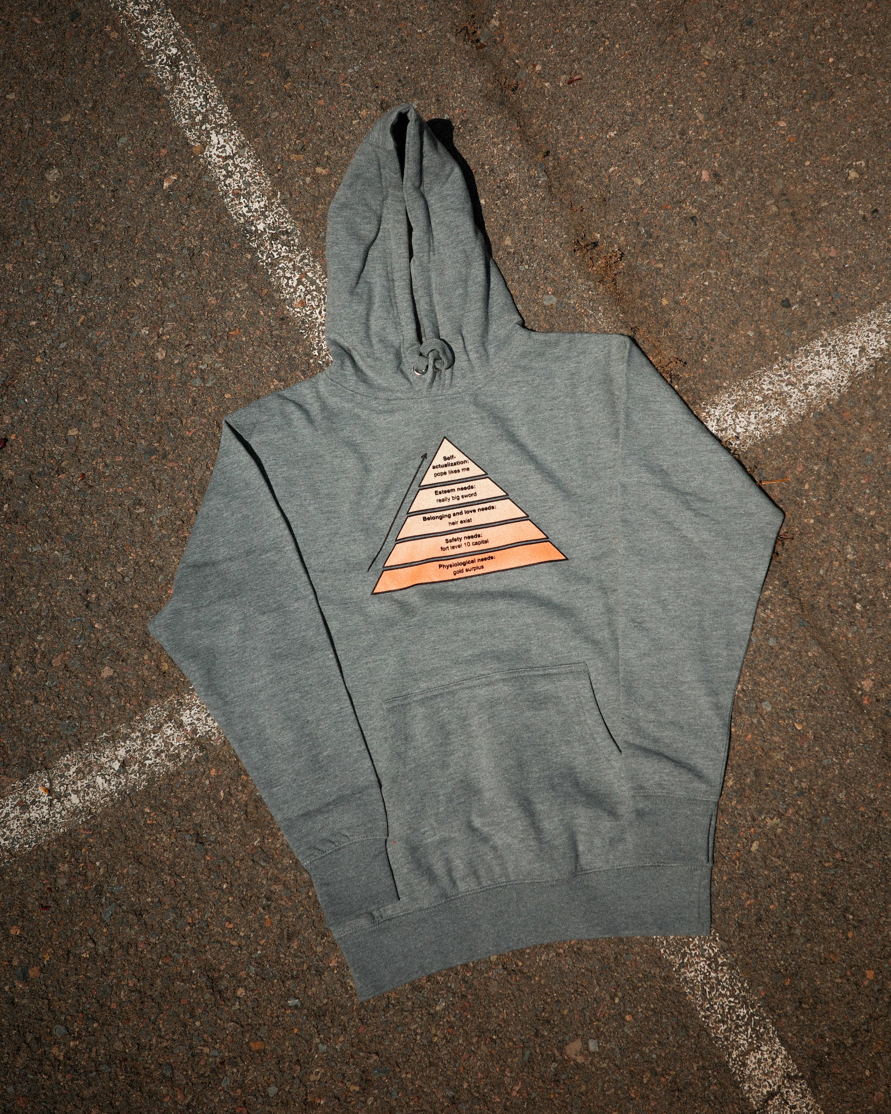 Maslow's pyramid - Crusader Kings III Hoodie