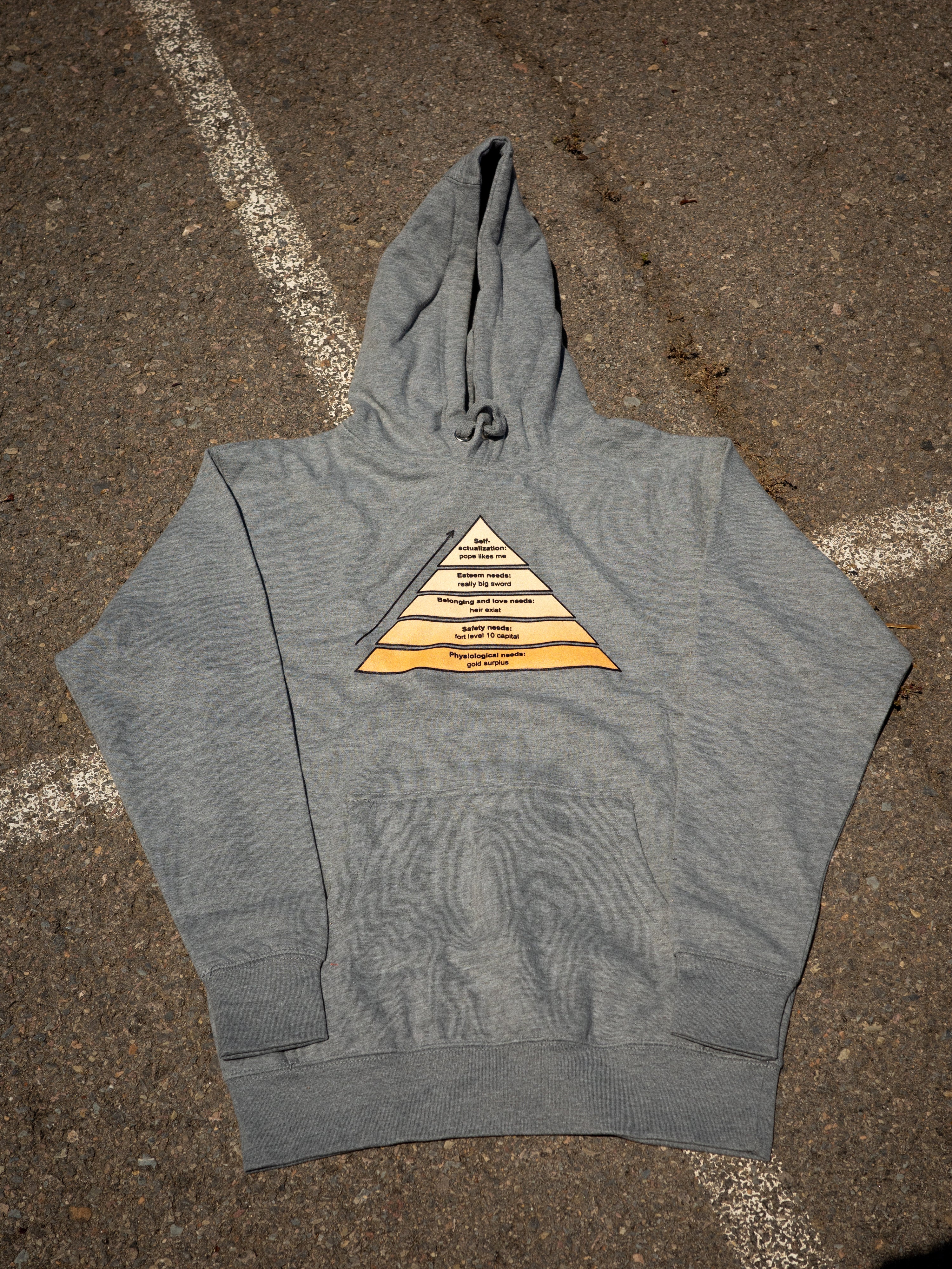 Maslow's pyramid - Crusader Kings III Hoodie