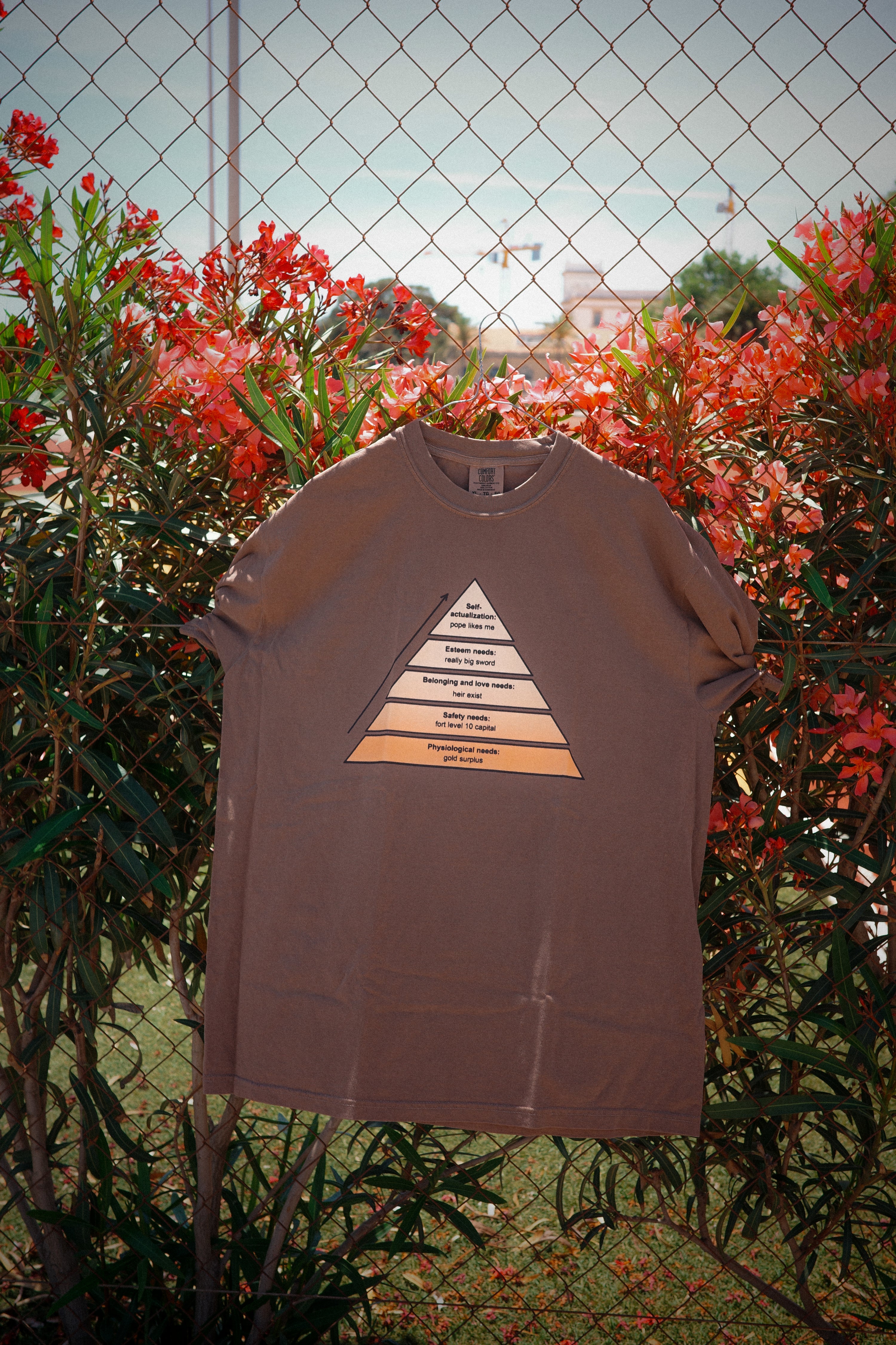 Maslow's pyramid - Crusader Kings III T-Shirt