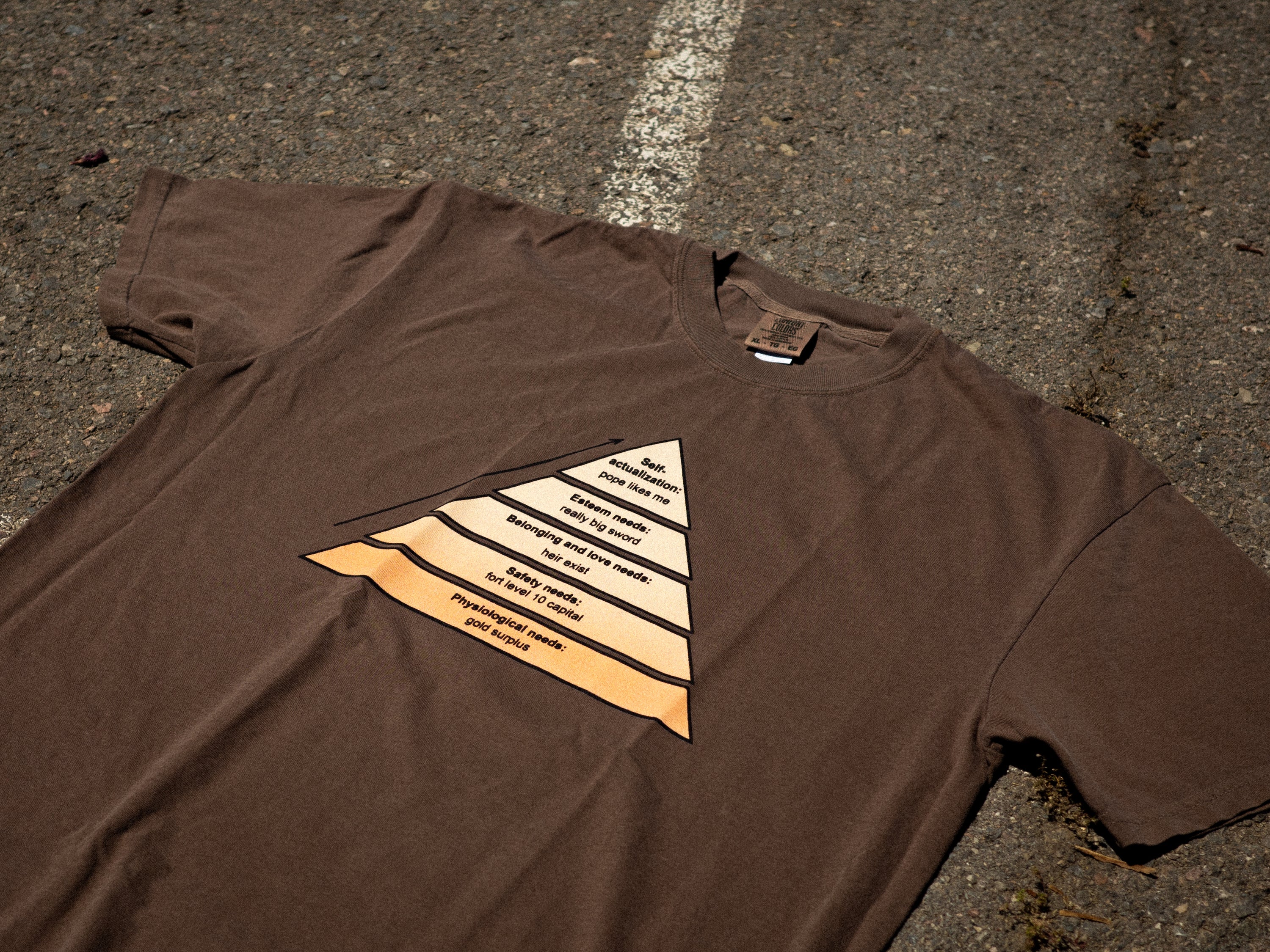 Maslow's pyramid - Crusader Kings III T-Shirt