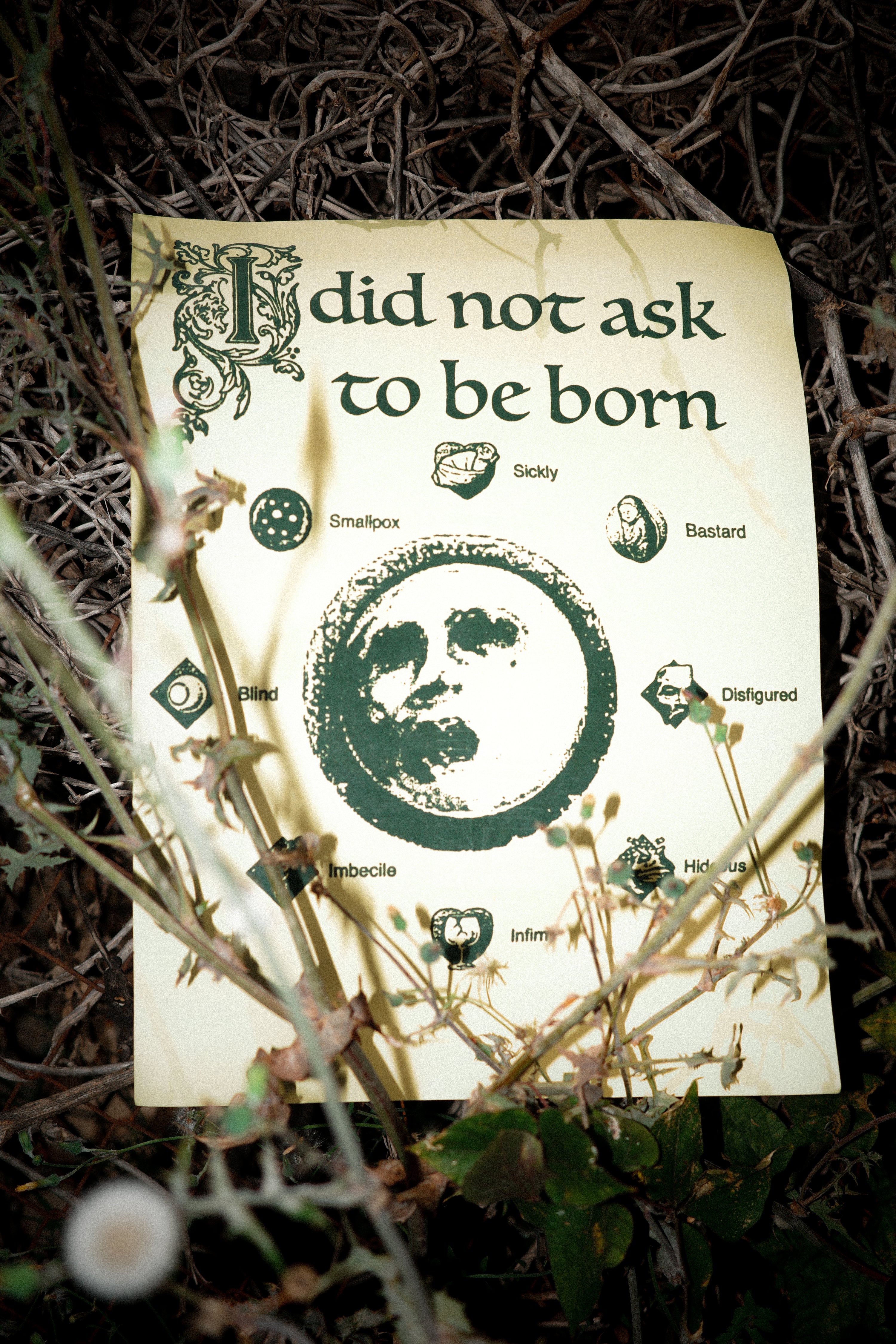 I did not ask to be born - Crusader Kings III Print