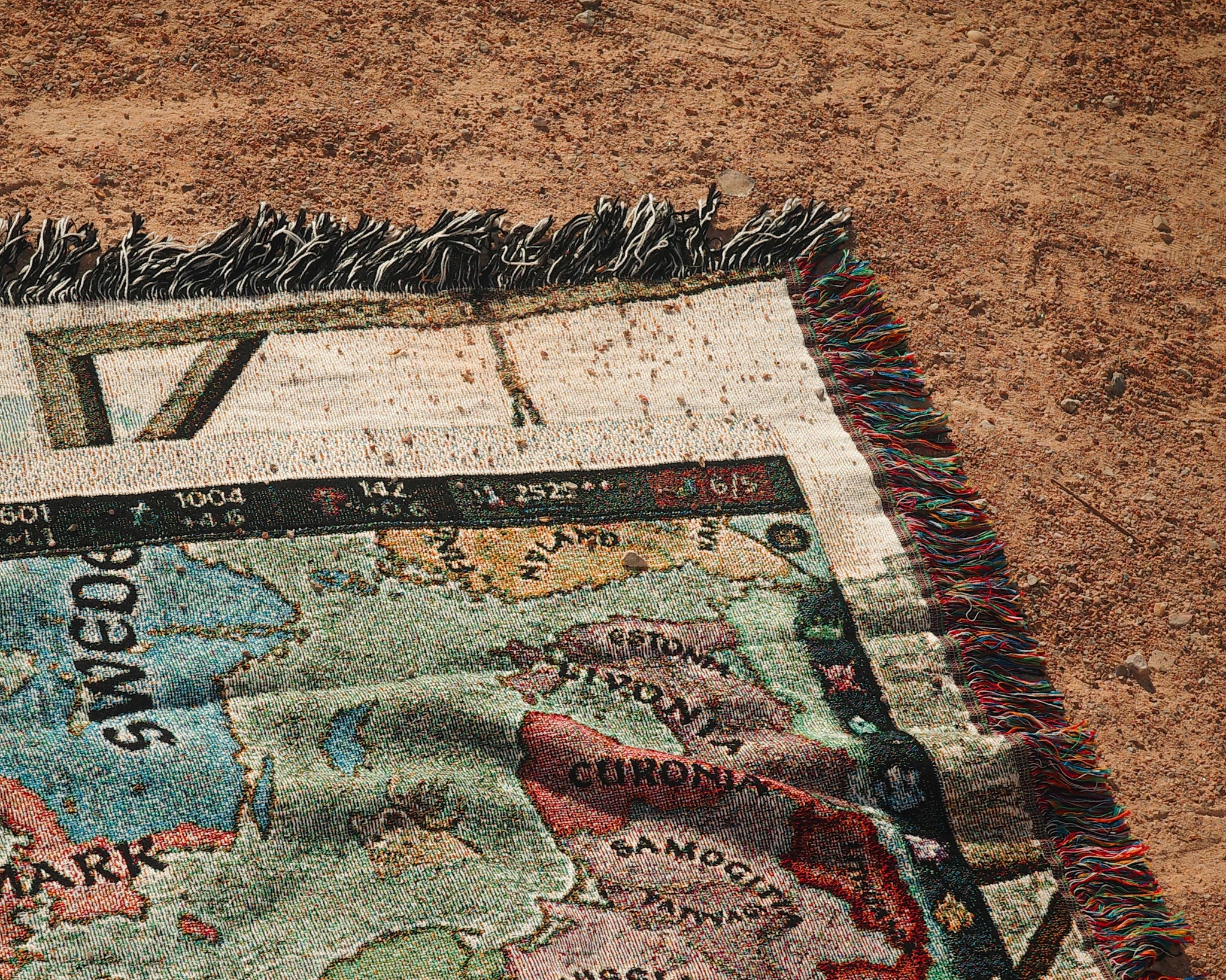 Crusader Kings III Map - Woven Blanket