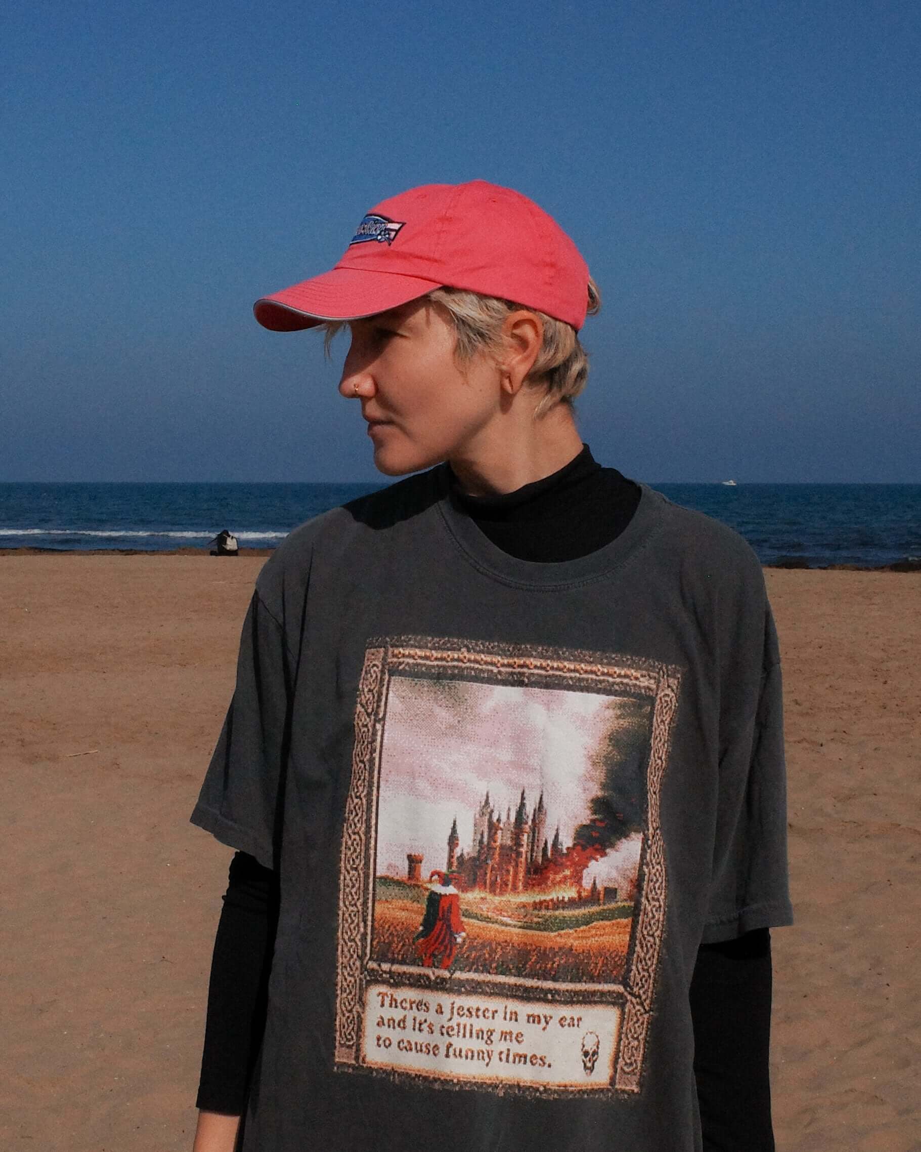 jester in my ear - t-shirt – dogecore