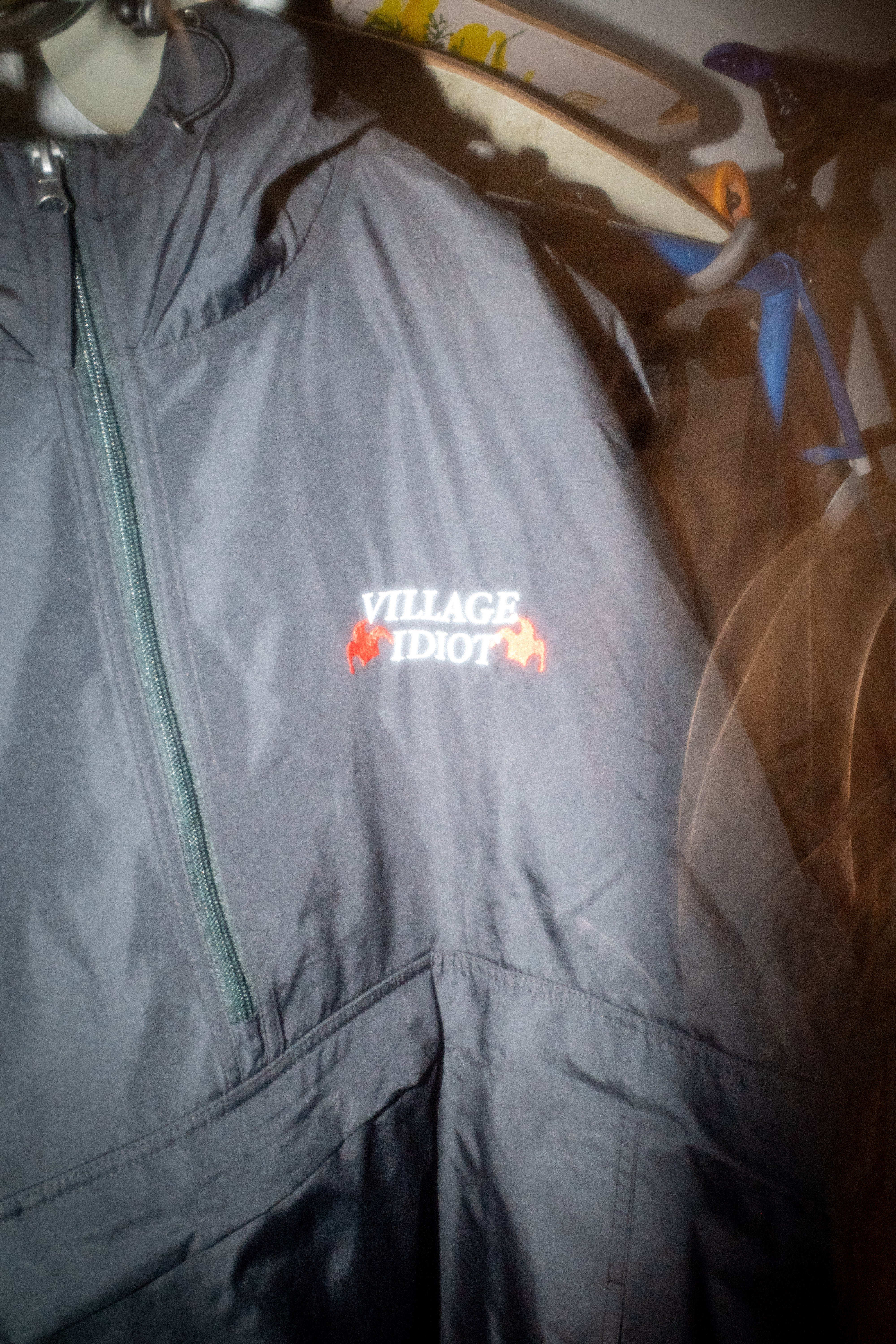 LVKE NIKE idiot コーチジャケット XL village idiot – embroidered packable jacket – dogecore