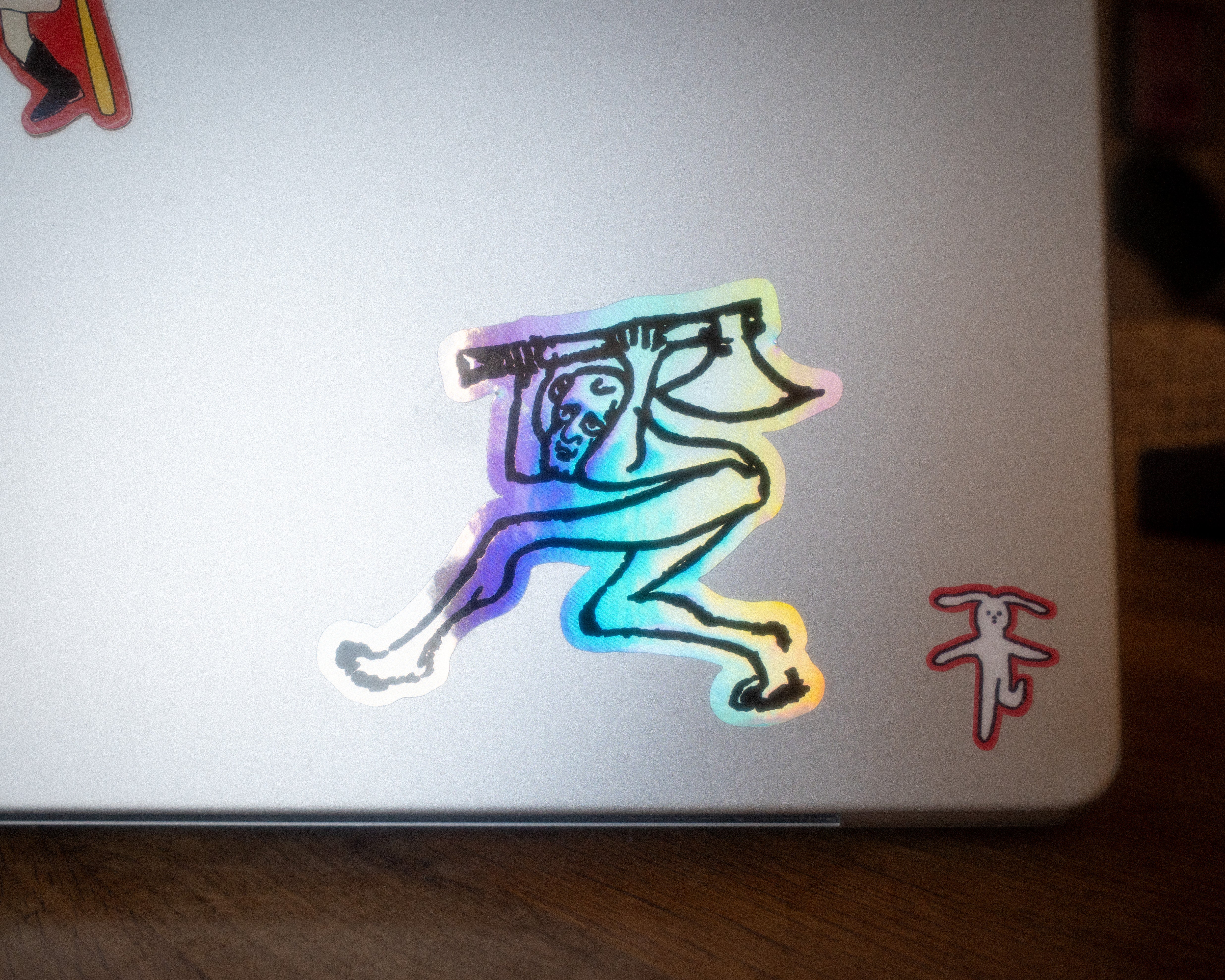 john axe holo sticker – dogecore