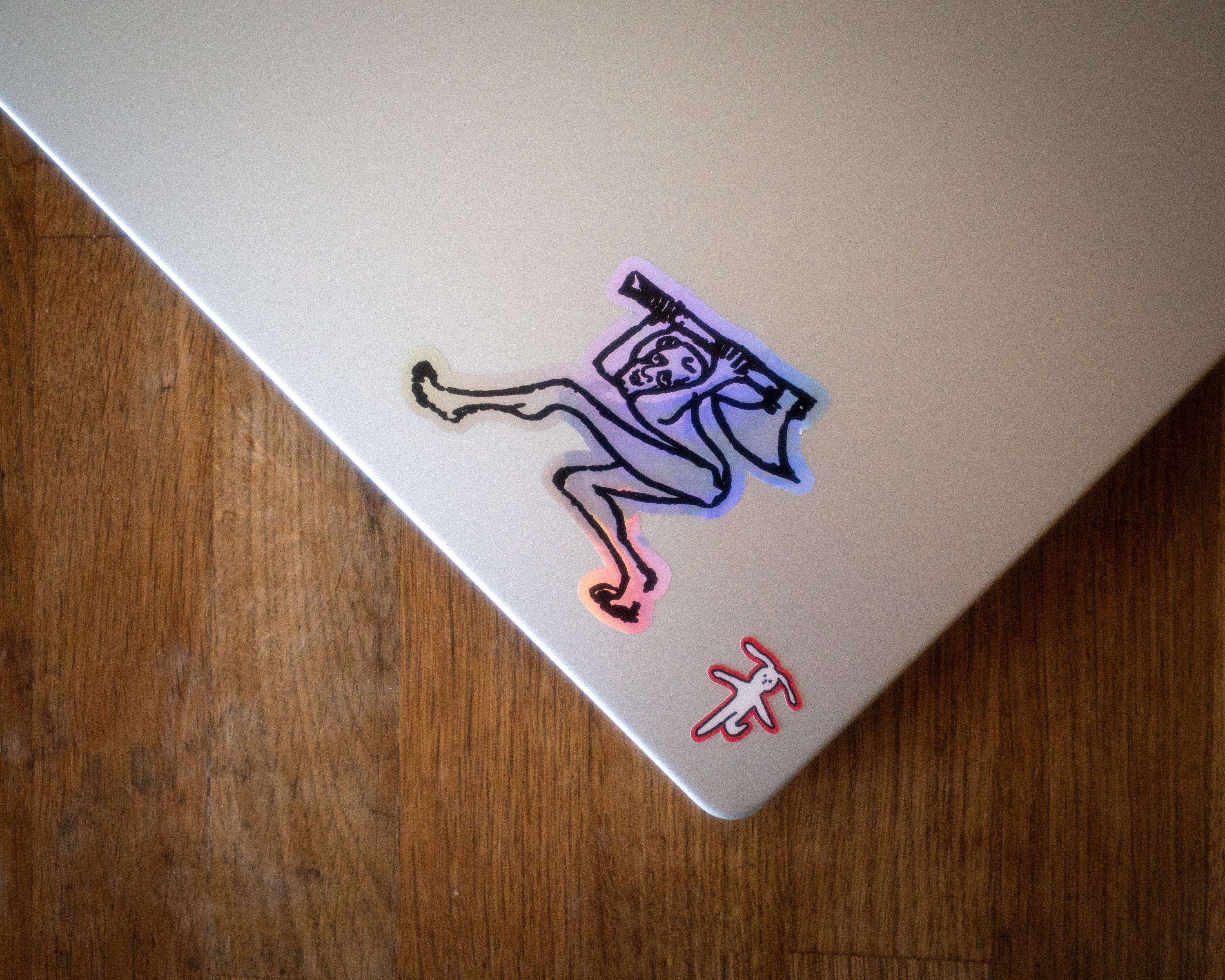 john axe holo sticker