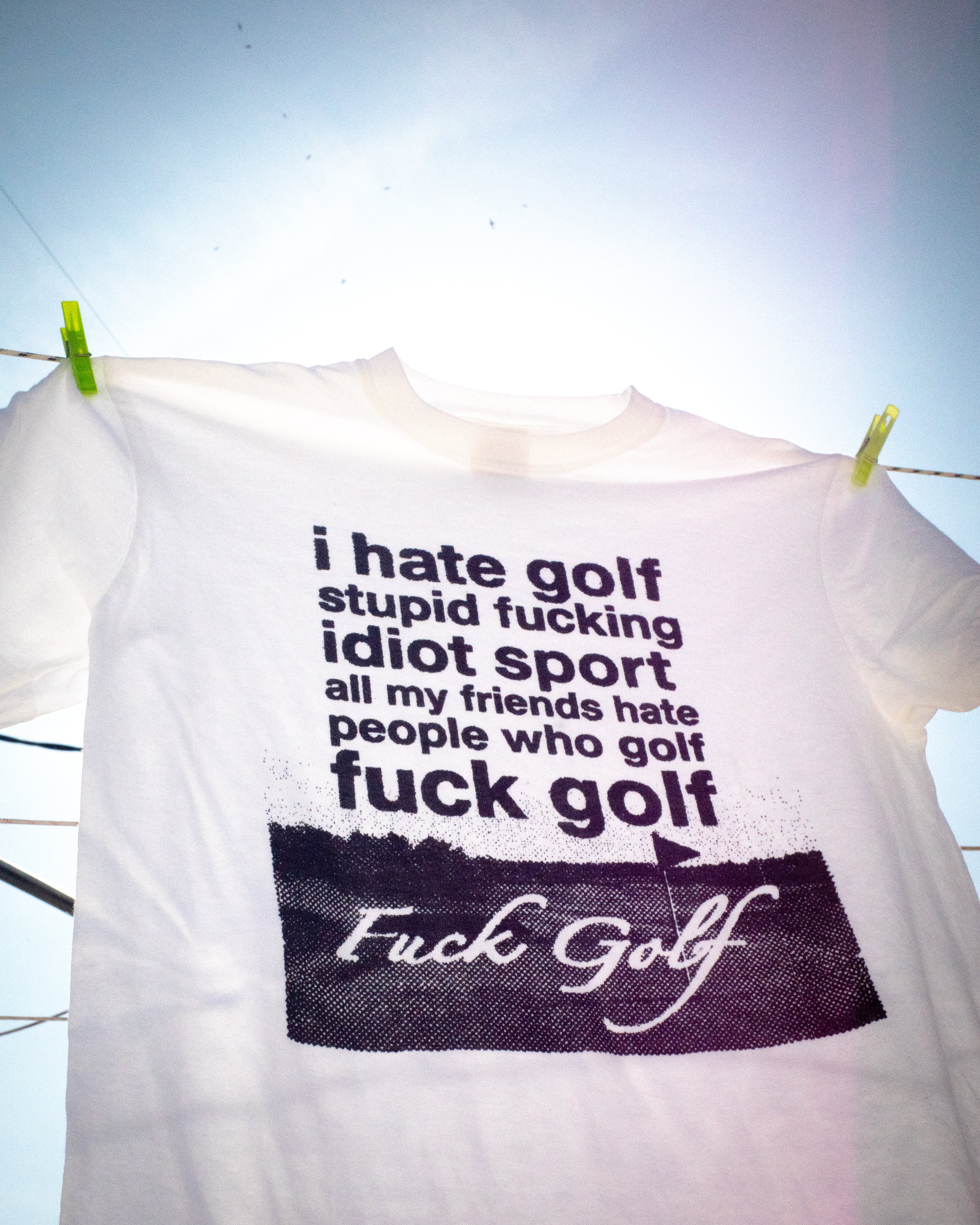 fuck golf - t-shirt – dogecore
