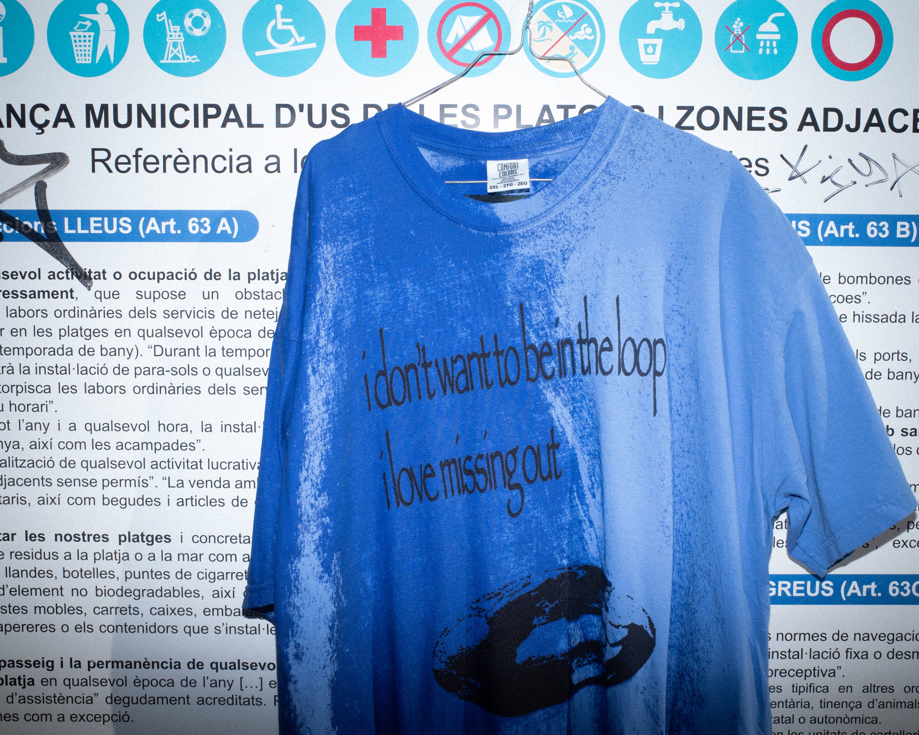 i don't want to be in the loop i love missing out - t-shirt