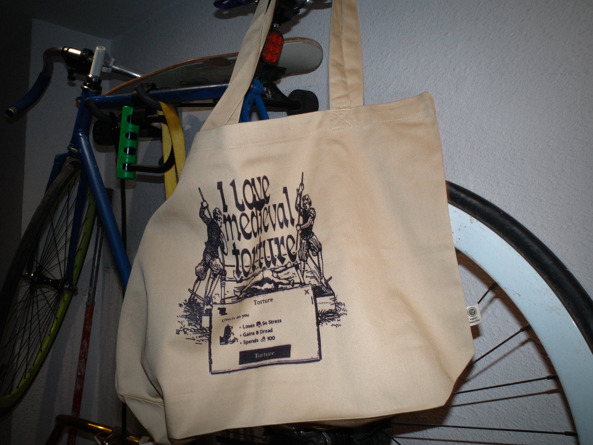 I love medieval torture - Crusader Kings III Tote Bag