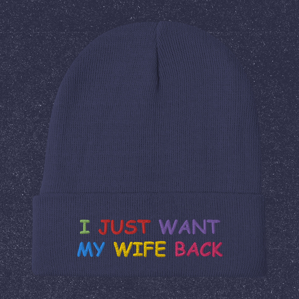 i just want my wife back