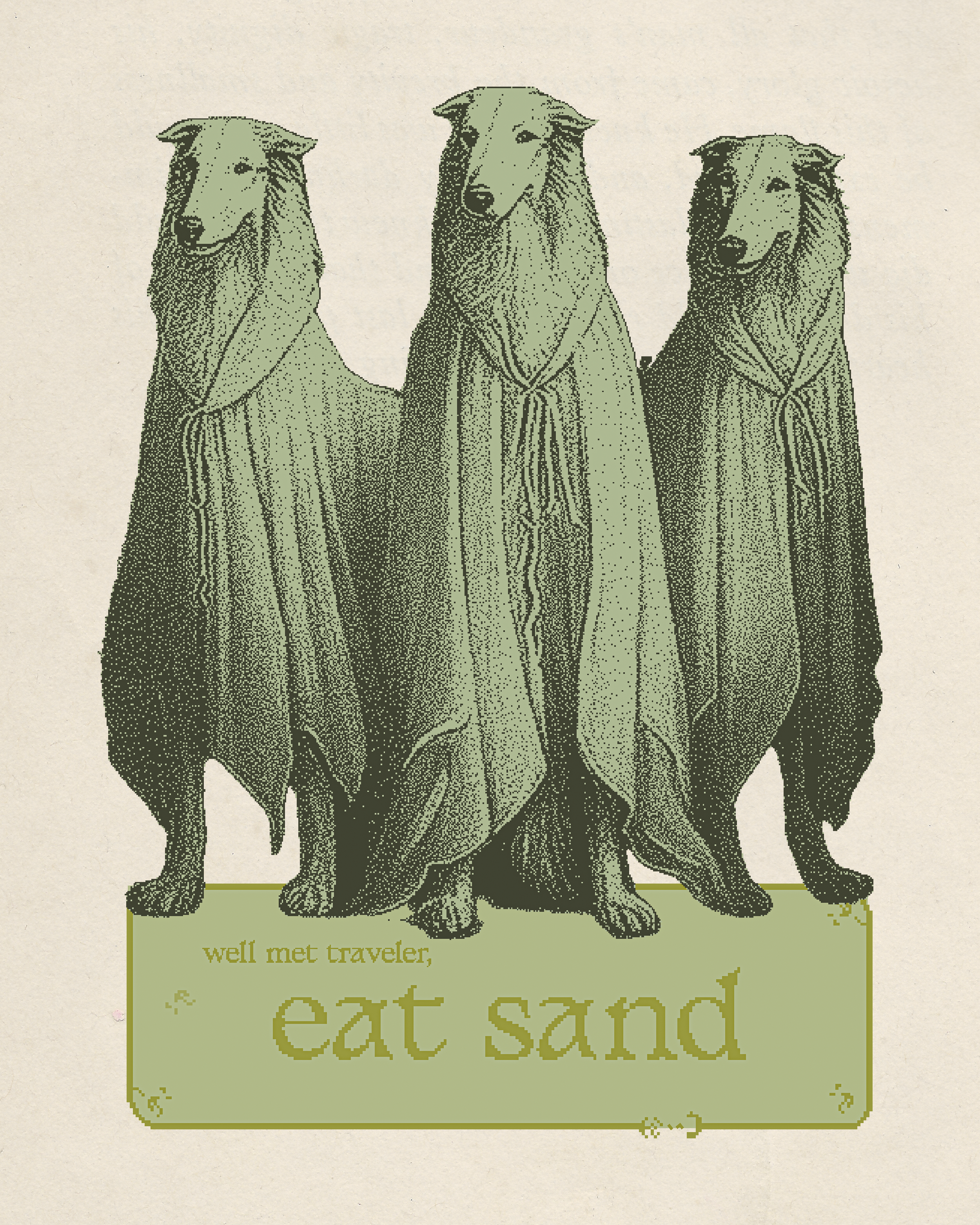 eat sand