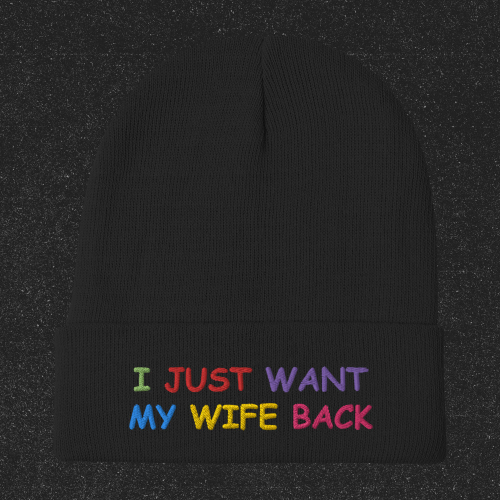i just want my wife back
