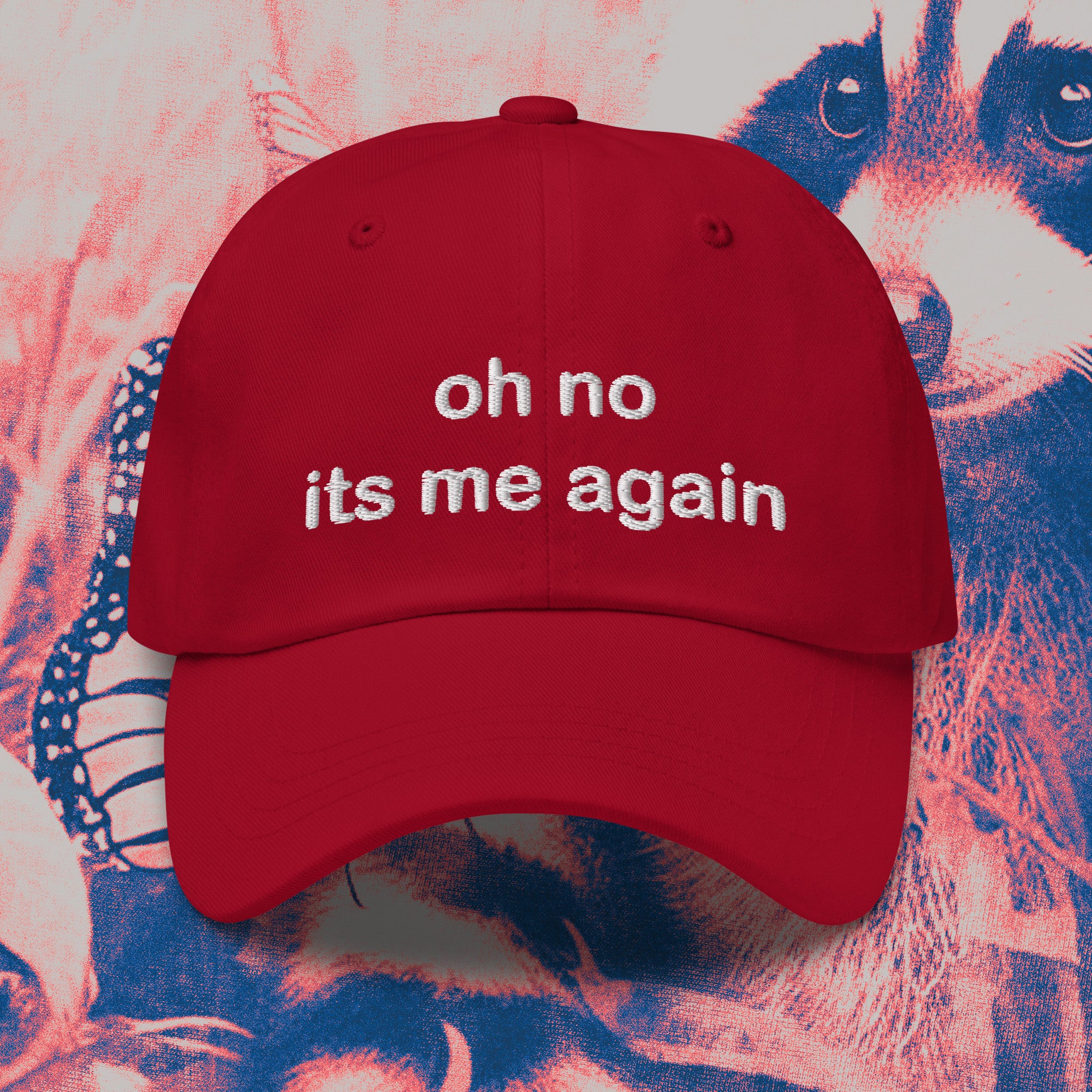 oh no - baseball cap – dogecore