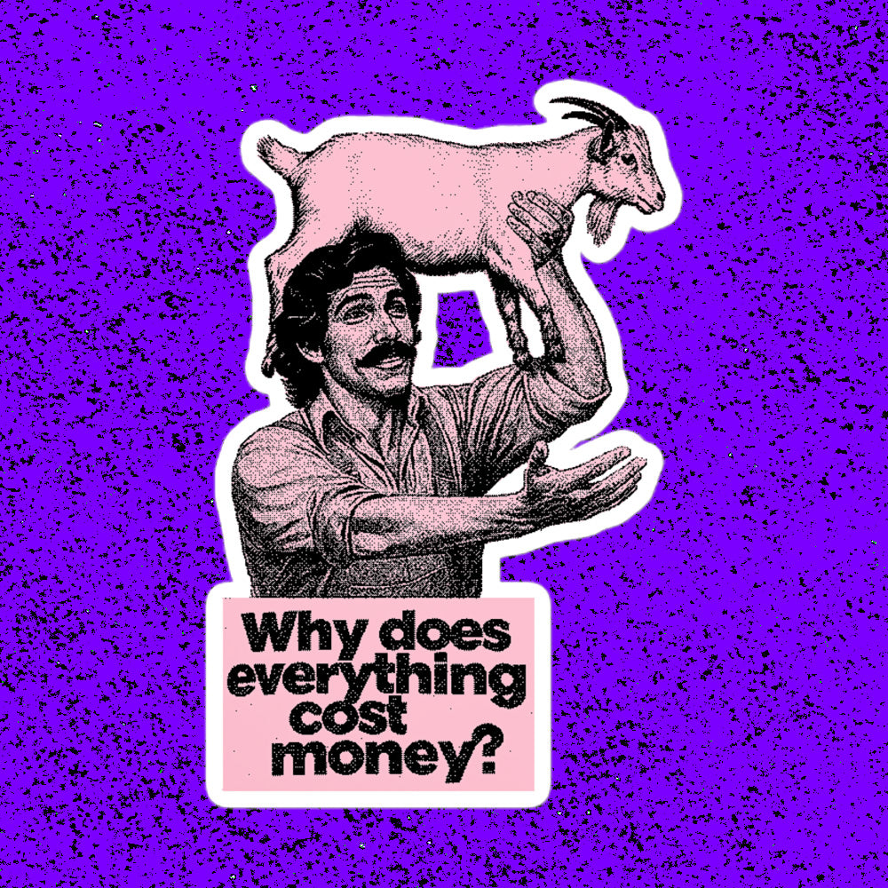 why does everything cost money?