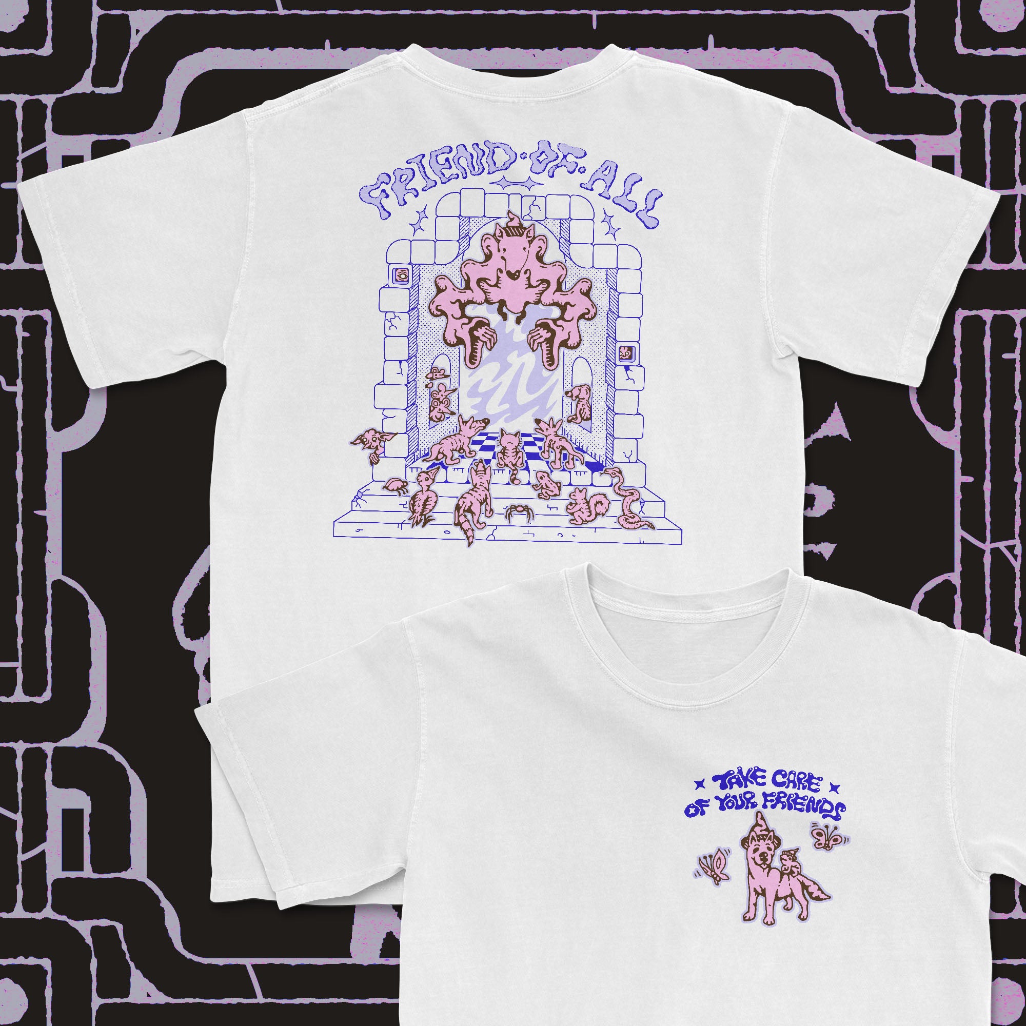 friend of all - t-shirt – dogecore
