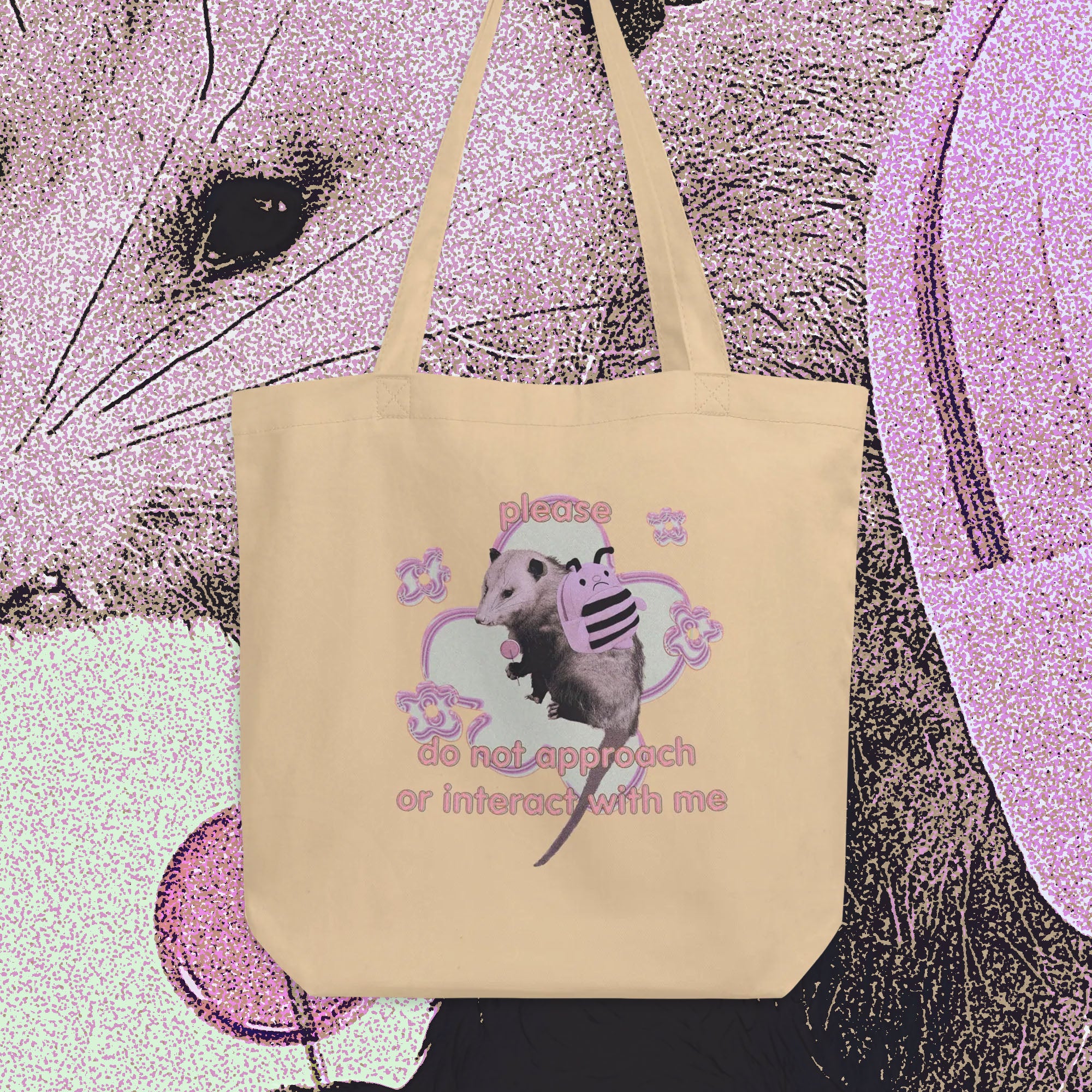 do not approach me tote