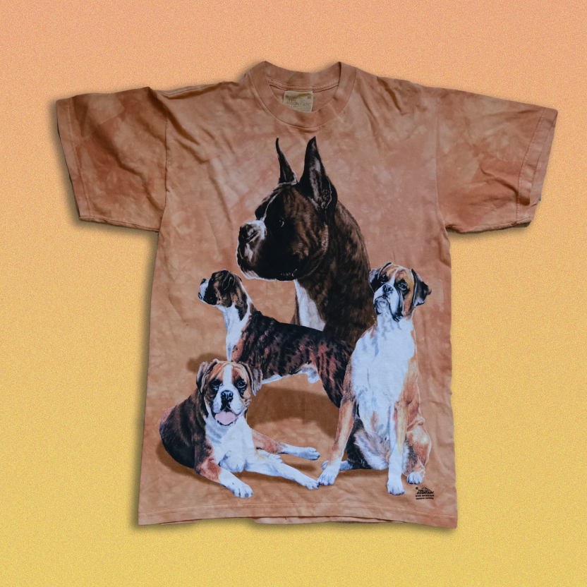 4 dogs 1 shirt ᵗʰʳⁱᶠᵗ