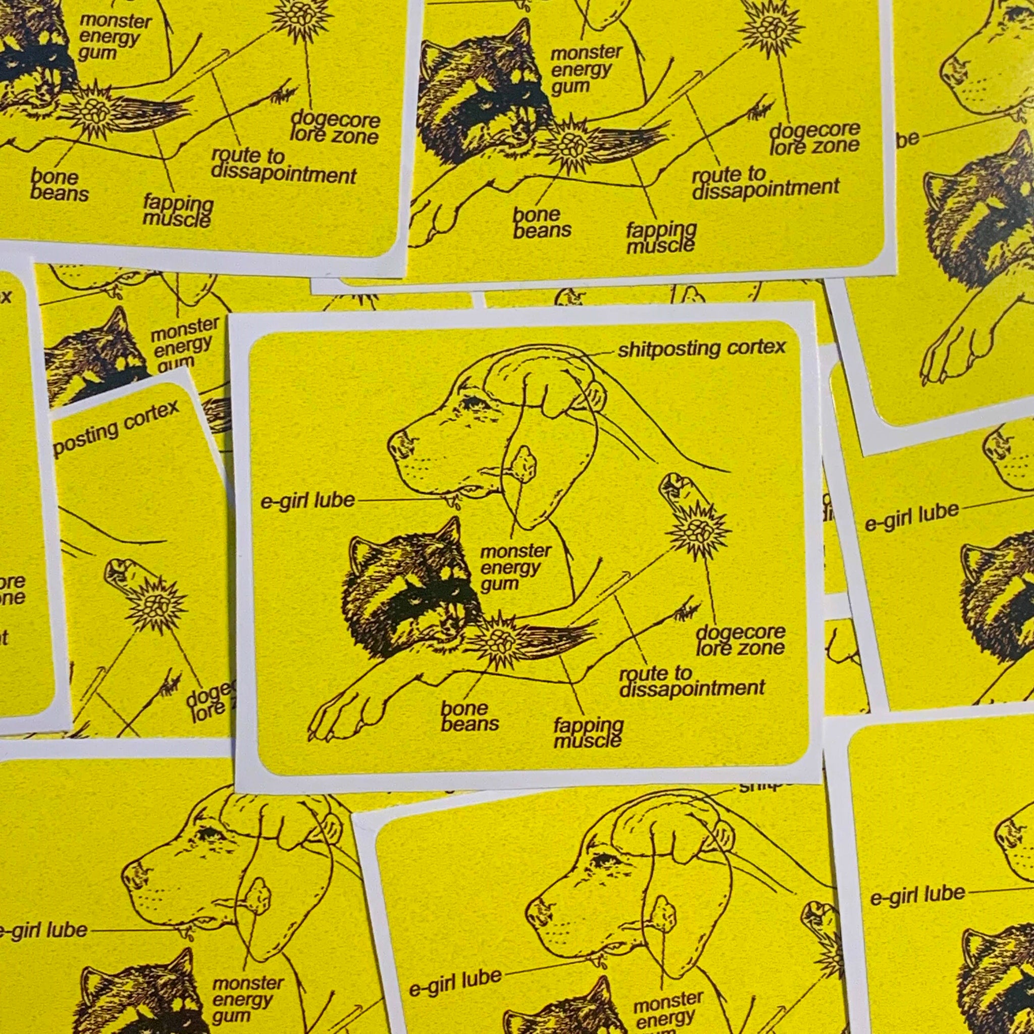 dogecore stickers variety pack no. 33