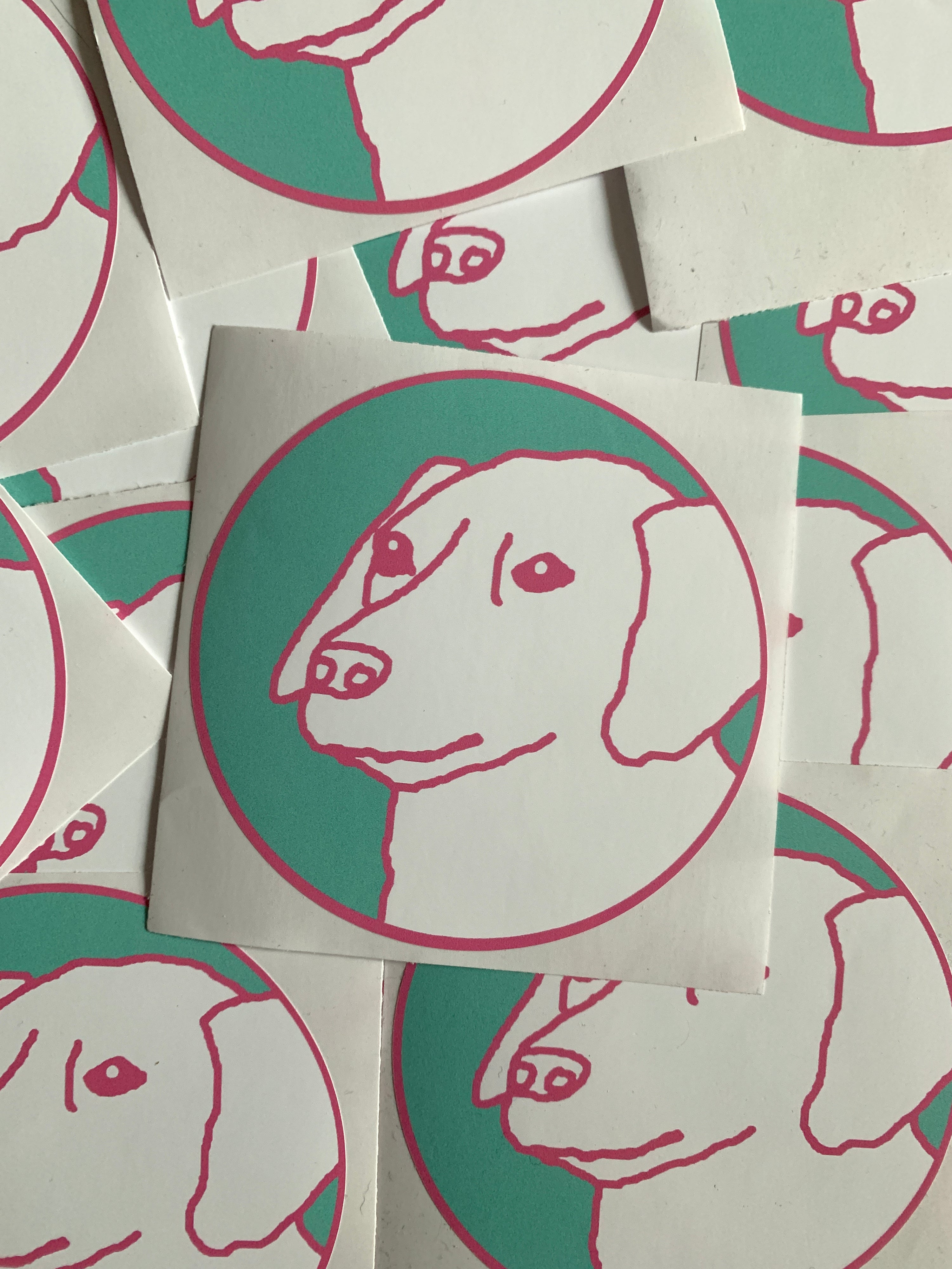 turquoiseish porn boy sticker