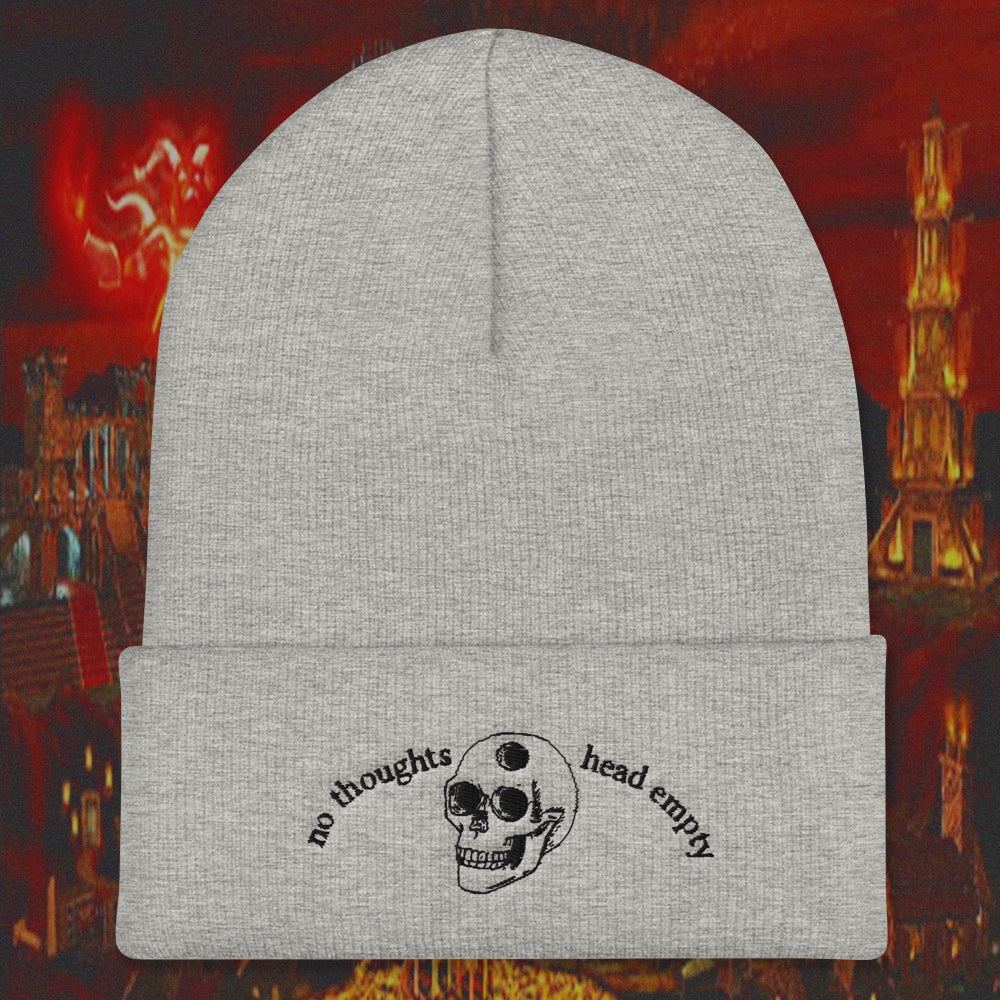 cool skull beanie